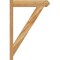 Ekena Millwork Traditional Arts & Crafts Rough Sawn Outlooker, Western Red Cedar, 6"W x 26"D x 38"H OUT06X26X38TRA03RWR - alternate 4